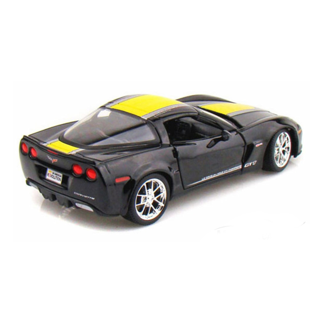 Автомоделі - Автомодель 2009 Chevrolet Corvette Z06 GT1 чорна (31203 black) (31203 black )#4