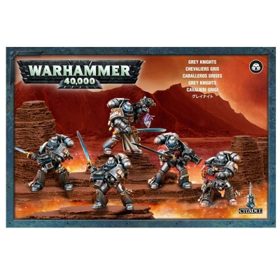 Фигурки персонажей - Набор игровых фигурок Серые Рыцари Warhammer (99120107002)#2