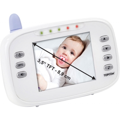 Товары по уходу - Радионяня с передачей видео Babyviewer 4500 TopCom (10002852)#5