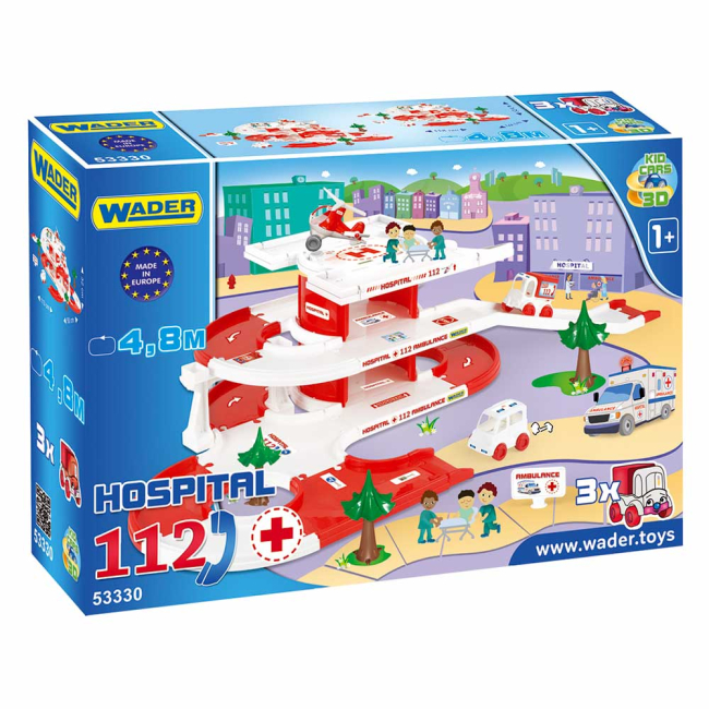Автотреки - Ігровий набір Швидка допомога Wader (53330)#2