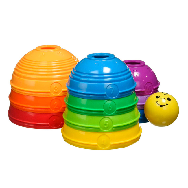 Развивающие игрушки - Пирамидка Fisher-Price Большой-больше (Ш4472)#3