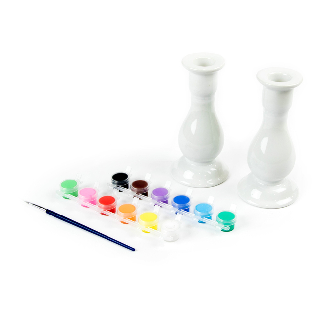 Наборы для творчества - Набор для творчества с фарфоровыми подсвечниками Champion (DIY-03CS) (DIY-03СS)#4