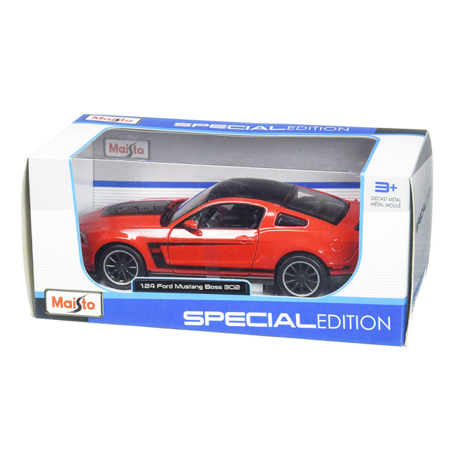 Автомоделі - Автомодель Ford Mustang Boss 302 помаранчевий (31269 orange)#5