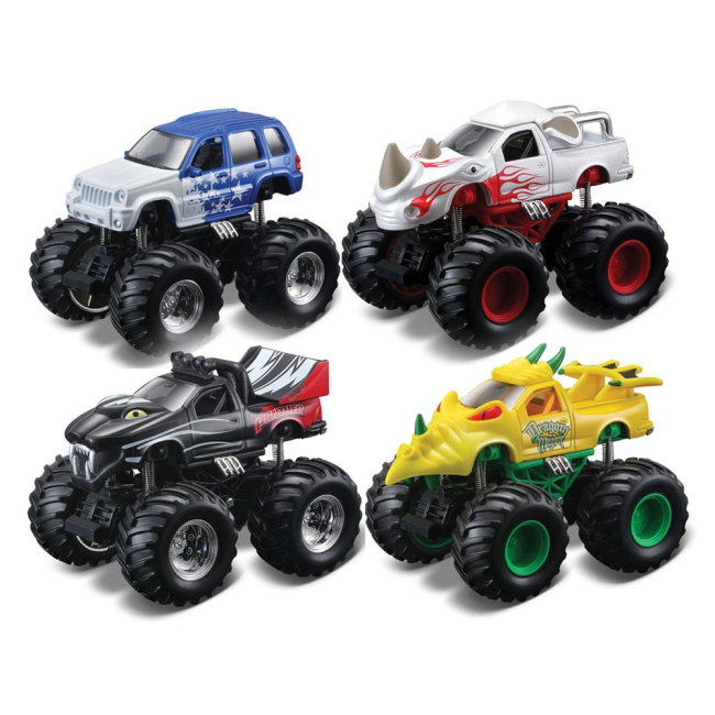Автомоделі - Автомоделі інерційні Maisto Дорожні монстри (21144)#2