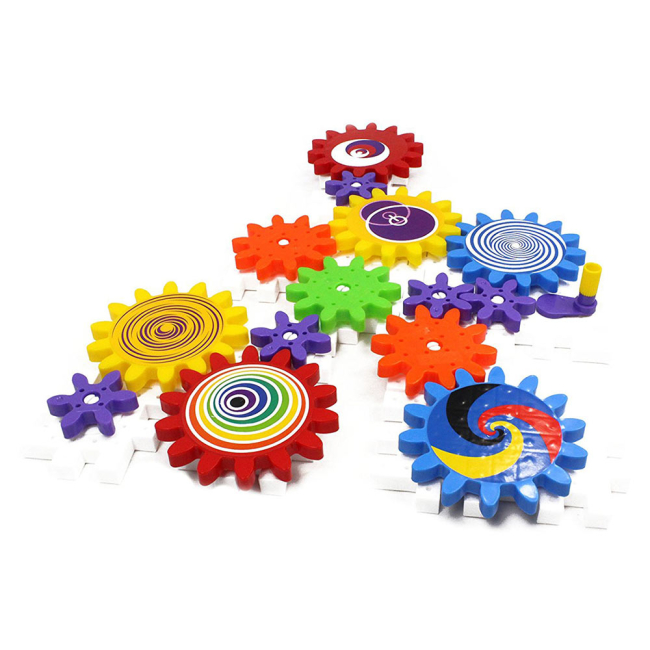 Конструкторы с уникальными деталями - Конструктор Quercetti Калейдо-шестеренки (2341-Q)#3