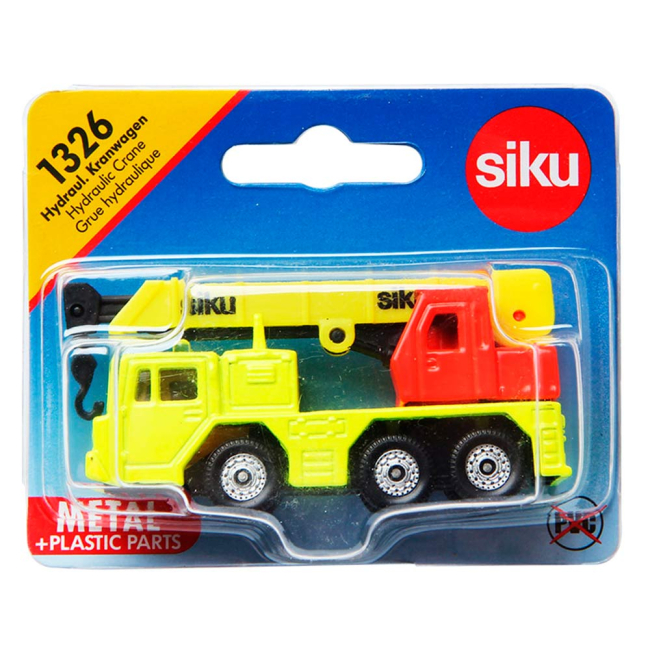 Машинки для малышей - Автомодель Siku Грузовик автокран (1326)#2