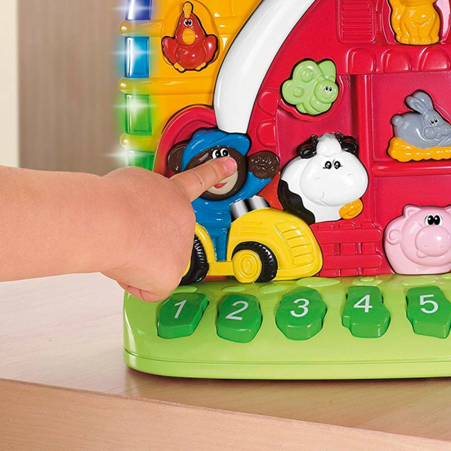 Розвивальні іграшки - Двомовна гра Ферма яка вміє розмовляти CHICCO (60079 00 18) (60079.00.18)#4