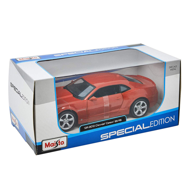 Автомоделі - Автомодель 2010 Chevrolet Camaro SS RS помаранчевий металік (31207 met orange) (31207 met.orange)#4