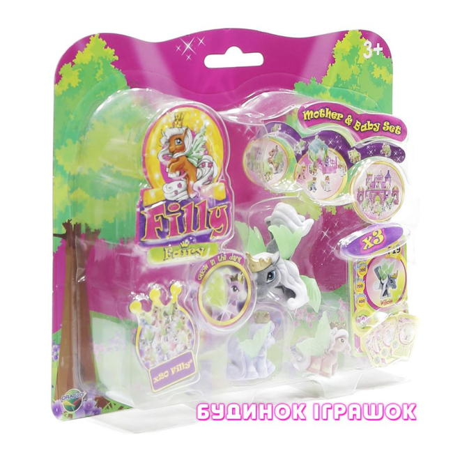 Фигурки персонажей - Игровой набор Filly Фея-пони с малышами: в ассортименте (5959094)#2