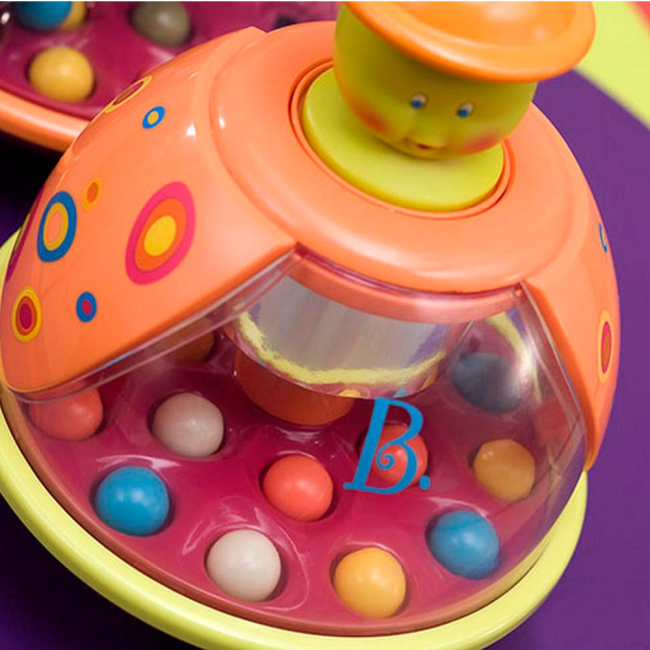 Розвивальні іграшки - Розвивальна іграшка Battat Дзиґа-мандаринка (BX1119Z)#3