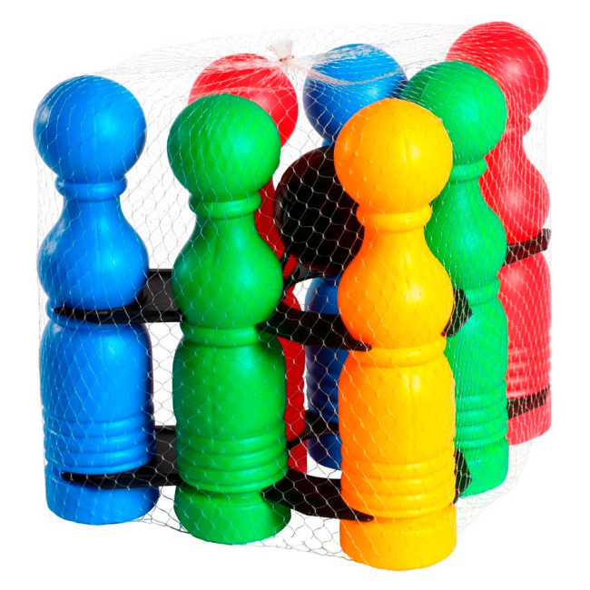 Спортивні активні ігри - Ігровий набір Wader Боулінг 2 кулі (39110)#2