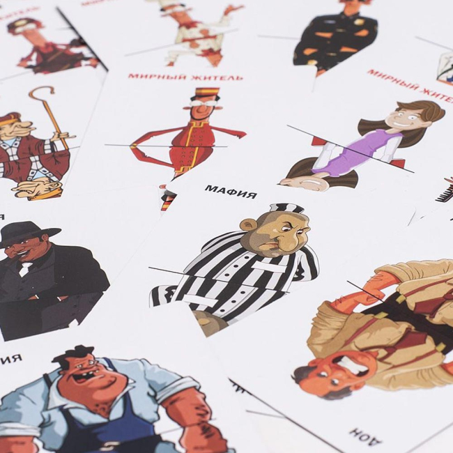 Настольные игры - Настольная ига Arial Городская мафия (4820059910985)#2
