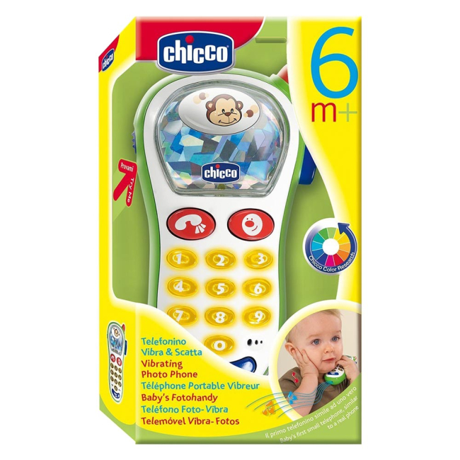 Развивающие игрушки - Музыкальная игрушка Chicco Мобильный телефон со световыми эффектами (60067.00)#2