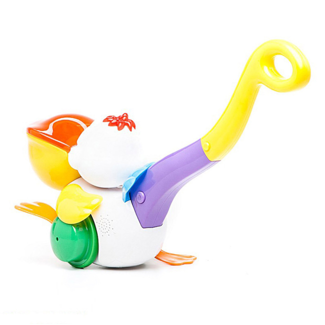Развивающие игрушки - Каталка Kiddieland Пеликан-Затейник озвучен на русском (049767)#3