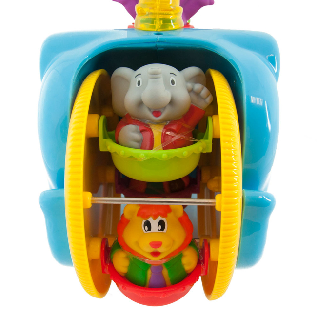 Машинки для малышей - Каталка Kiddieland Слон-циркач озвучена на русском (049759)#4