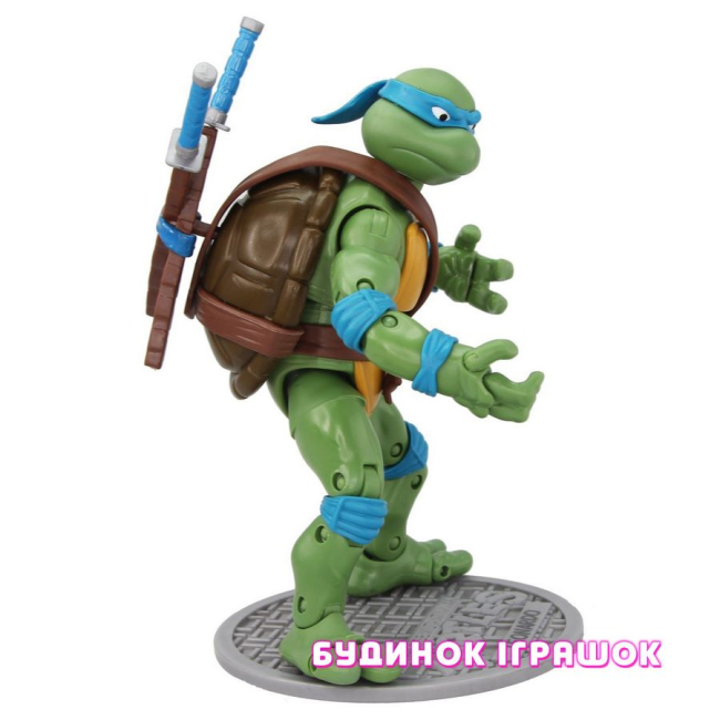 Фигурки персонажей - Фигурка TNMT Черепашки-ниндзя Леонардо 15 см (91081)#4