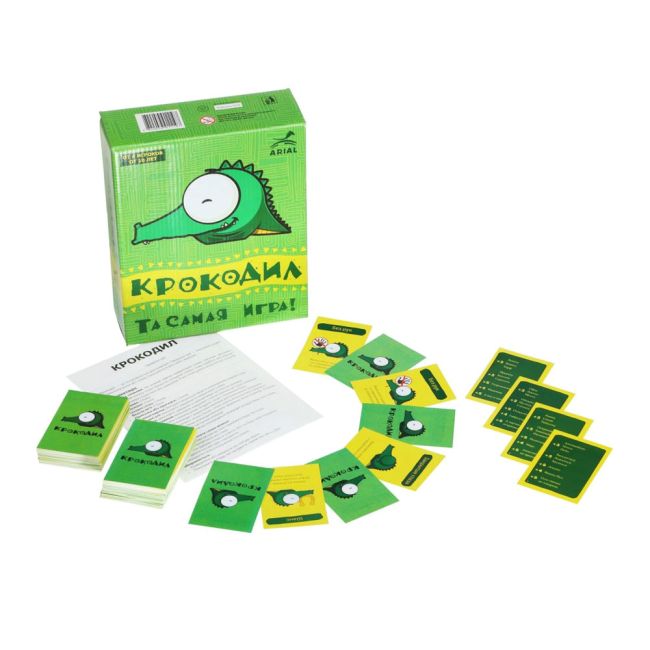 Настільні ігри - Настільна гра Arial Крокодил (4820059911197)#2