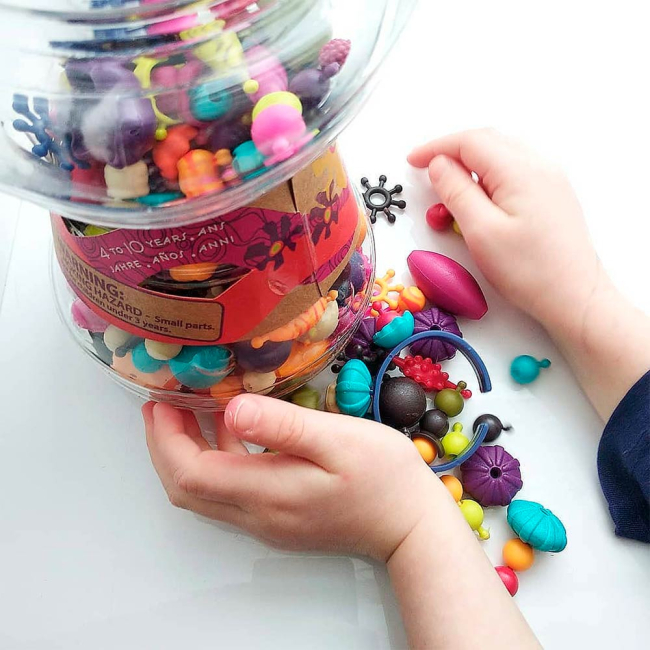 Набори для творчості - Бусини Поп-Арт 300 деталей Battat (BX1254Z)#2