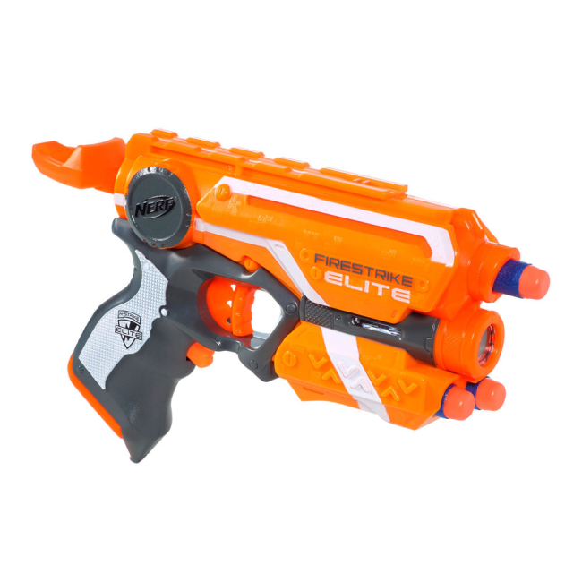 Помповое оружие - Бластер игрушечный Nerf Elite Файрстрайк (53378)#2