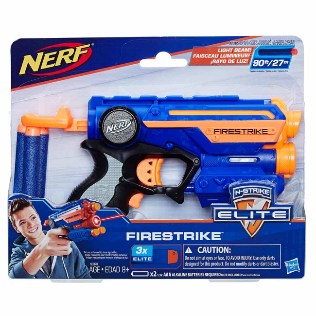 Помповое оружие - Бластер игрушечный Nerf Elite Файрстрайк (53378)#3