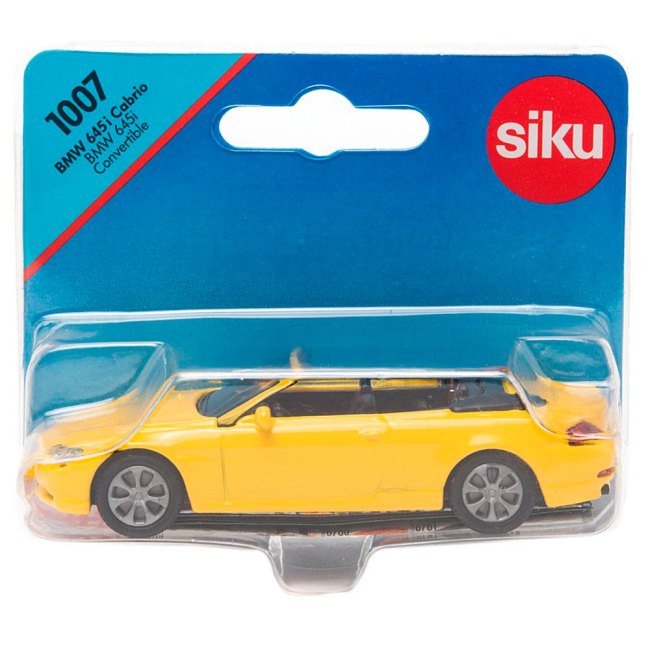 Автомодели - Игрушечный автомобиль BMW 645i кабриолет Siku (1007)#2