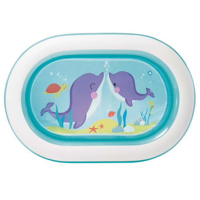 Для пляжа и плавания - Надувной овальный бассейн Кит (57482)#3