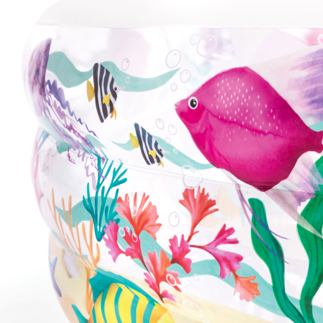 Для пляжа и плавания - Бассейн надувной Intex Аквариум (58480)#2