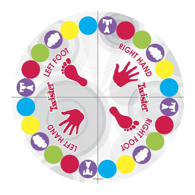 Спортивні активні ігри - Гра Hasbro Games Твістер 2 (98831)#3