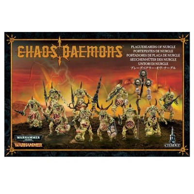 Фигурки персонажей - Набор игровых фигурок Хвореносцы Нургла Warhammer (99129915008)#2