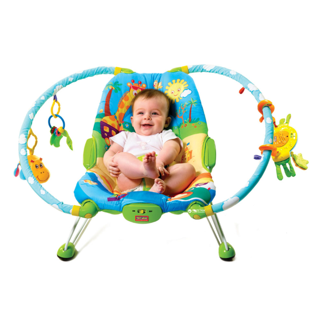 Кресла-качалки - Массажное кресло Жители саванны Tiny Love (1800106830)#2