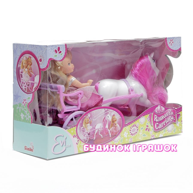 Ляльки - Ігровий набір Steffi & Evi Love Романтичний екіпаж (5736646)#2