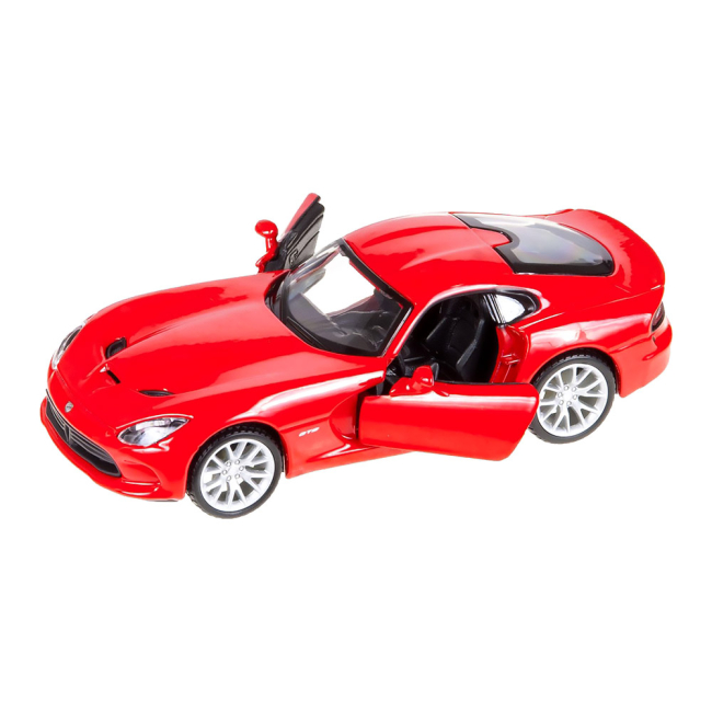 Автомоделі - Автомодель Srt Viper Gts 2013 Bburago червоний 1:32 (18-43033)#2