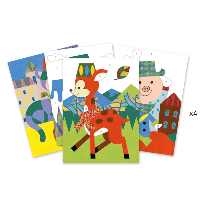 Товары для рисования - Набор для творчества DJECO Панда и его друзья (DJ08630)#3