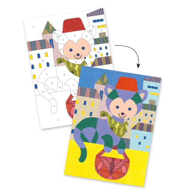 Товары для рисования - Набор для творчества DJECO Панда и его друзья (DJ08630)#4