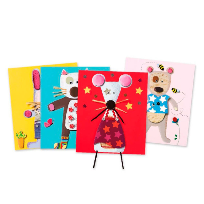 Наборы для творчества - Набор для творчества DJECO Аппликация (DJ08664)#2