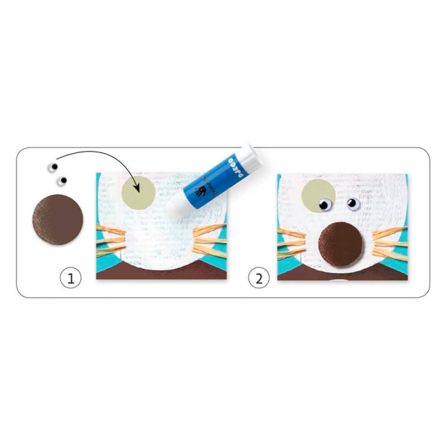 Наборы для творчества - Набор для творчества DJECO Аппликация (DJ08664)#4