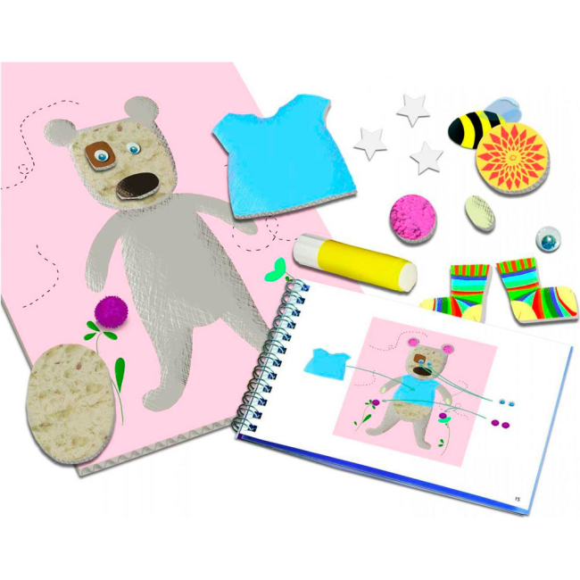 Наборы для творчества - Набор для творчества DJECO Аппликация (DJ08664)#5