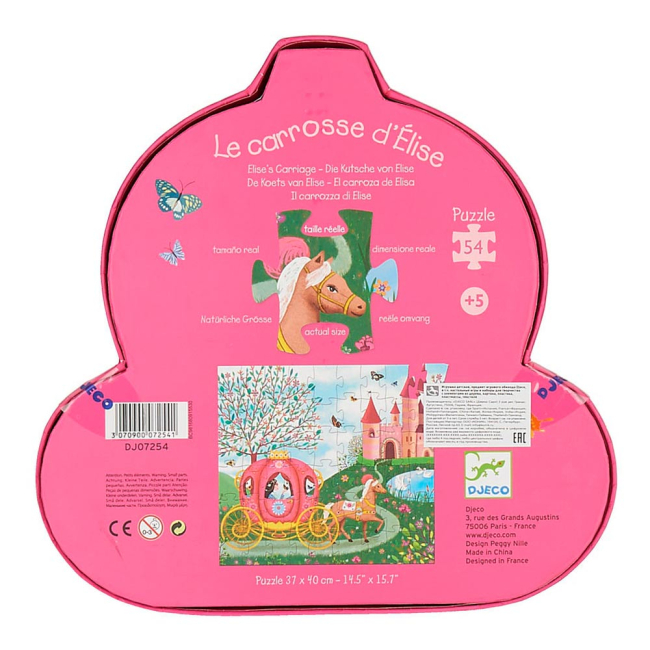 Пазли - Пазли DJECO Карета Елізи 54 елементи (DJ07254)#3