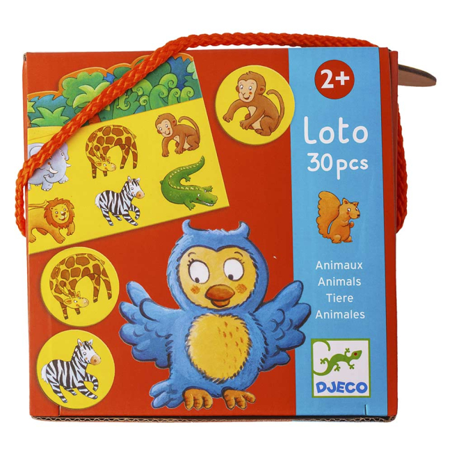 Настільні ігри - Гра дитяче лото DJECO Тварини (DJ08120)#3