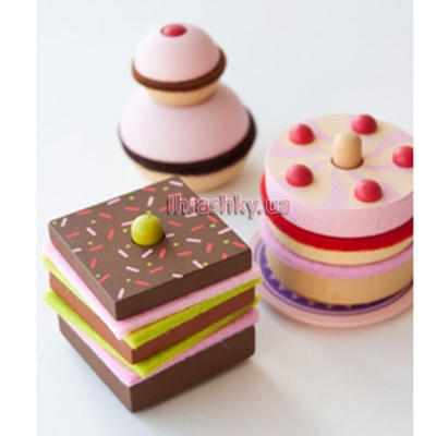 Детские кухни и бытовая техника - Деревянная игра Djeco Кондитерская Шарлотты и Тома (DJ06610)#3