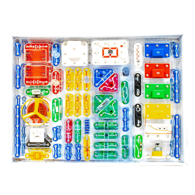 Научные игры, фокусы и опыты - Набор для опытов Znatok Электронный конструктор 999 схем (REW-K001)#2