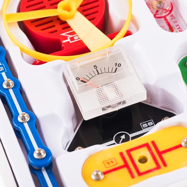 Научные игры, фокусы и опыты - Набор для опытов Znatok Электронный конструктор 999 схем (REW-K001)#6