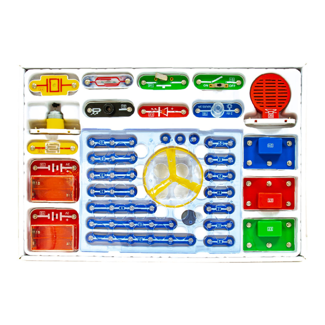 Наукові ігри, фокуси та досліди - Набір для дослідів Znatok Електронний конструктор 180 схем (REW-K003)#3