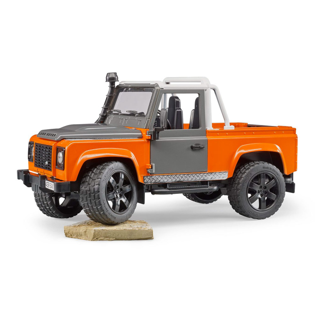 Транспорт і спецтехніка - Джип Bruder Land Rover Defender Pick Up (2591) (02591)#6