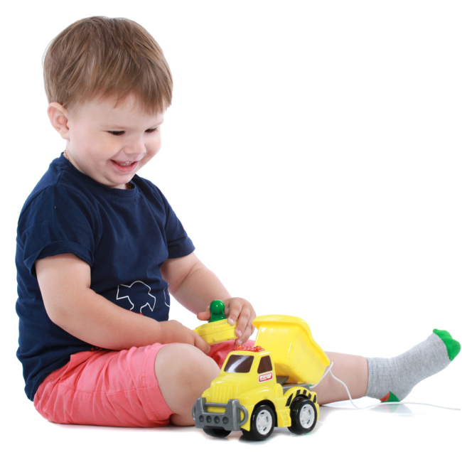 Машинки для малышей - Машинка Keenway Самосвал на дистанционном управлении со световыми эффектами (2001030)#3