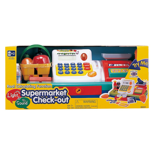Наборы профессий - Игрушечный кассовый аппарат Keenway с весами (K30251)#2