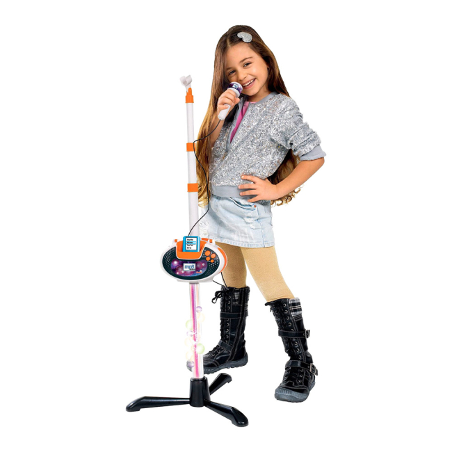 Музичні інструменти - Дитячий мікрофон Simba на стійці інтерактивний (6838615)#4