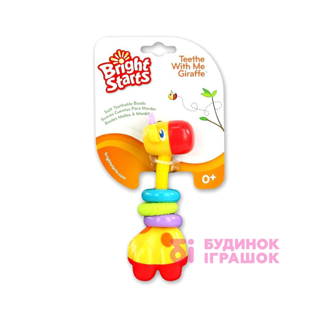 Брязкальця, прорізувачі - Прорізувач Жирафа Bright Starts (9284)#2