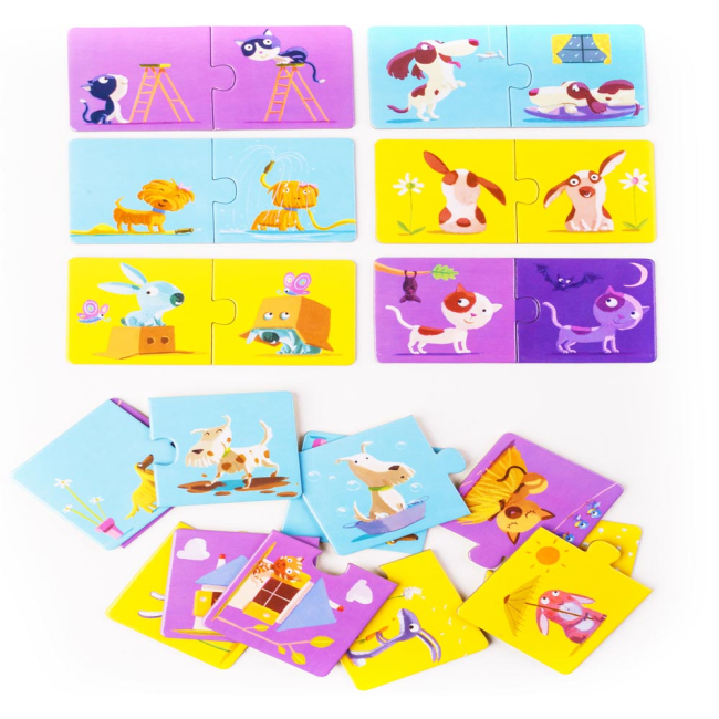 Пазлы - Игра-пазл DJECO Противоположности (DJ08162)#4