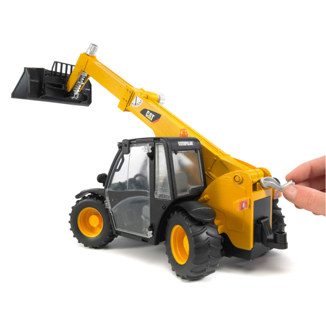 Транспорт і спецтехніка - Навантажувач CAT з телескопічною стрілою BRUDER (2141) (02141)#3